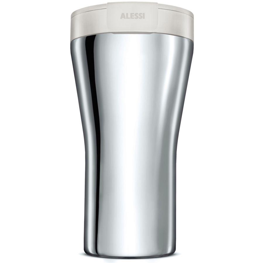 Alessi GIA24 Caffa taza térmica 400 ml, blanco