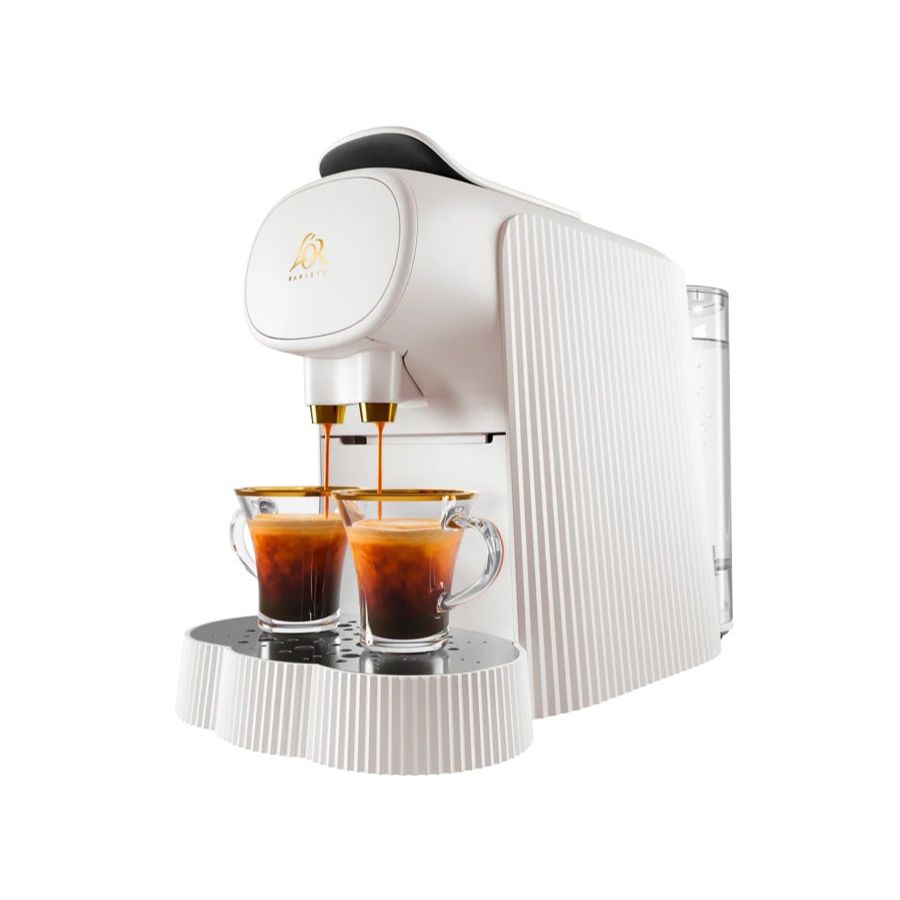 Alessi Plissé L'Or Portioned Capsule Coffee Machine