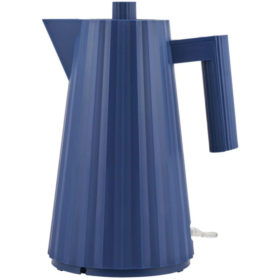 Alessi MDL06 Plissé Electric Water Kettle 1.7 l, Blue