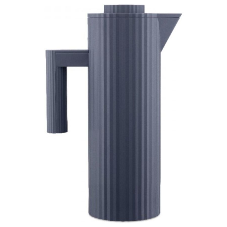 Alessi MDL12 Plissé Thermo Jug 1 l, Grey