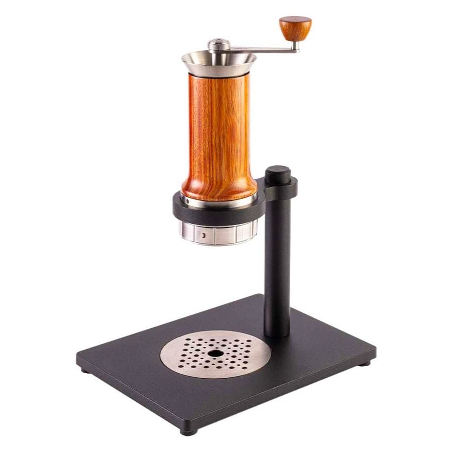 Aram Espresso Maker + Steel Support, Reddish