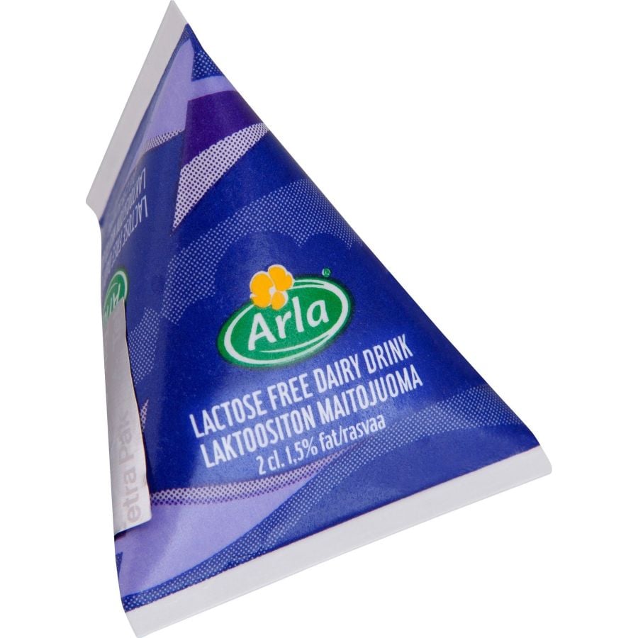Arla Lactose Free 1.5% Portion Milk 100 x 2 cl