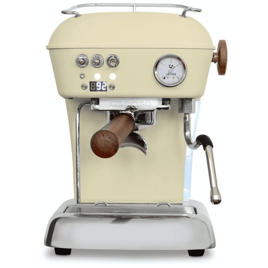 Ascaso Dream PID Espresso Coffee Machine, Cream