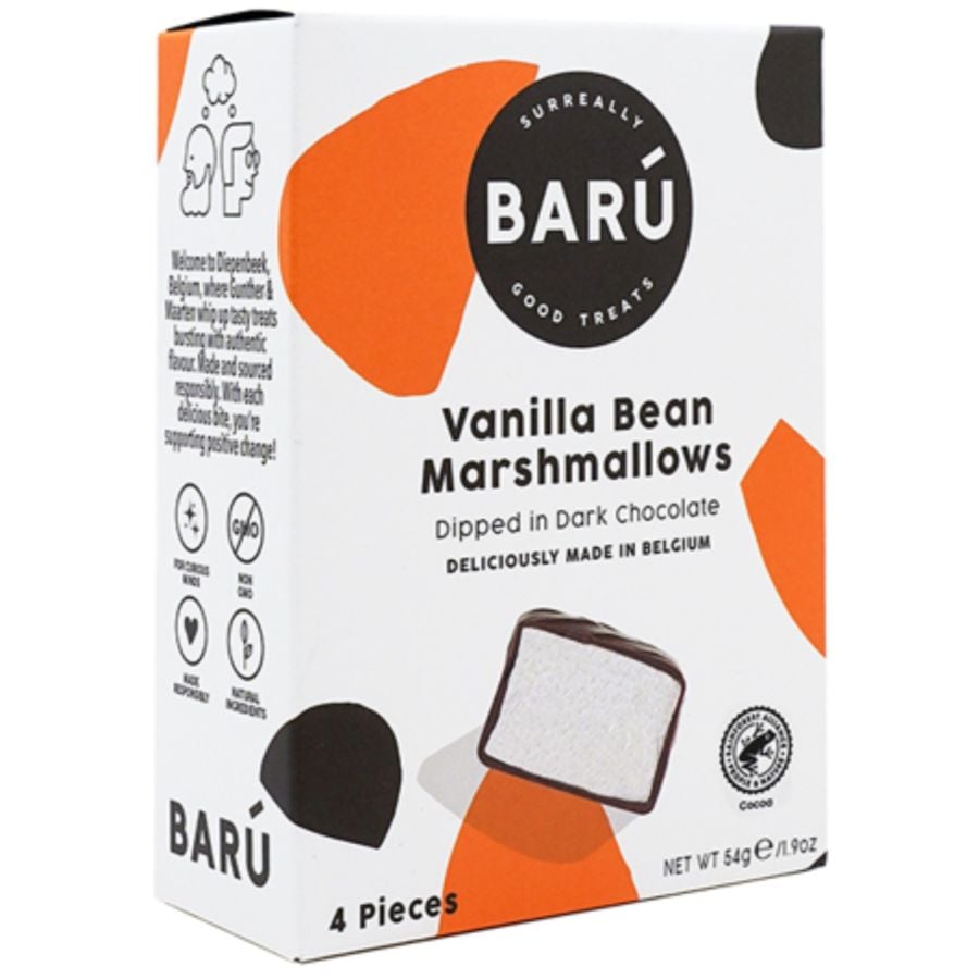 Barú Dark Chocolate Marshmallows 54 g