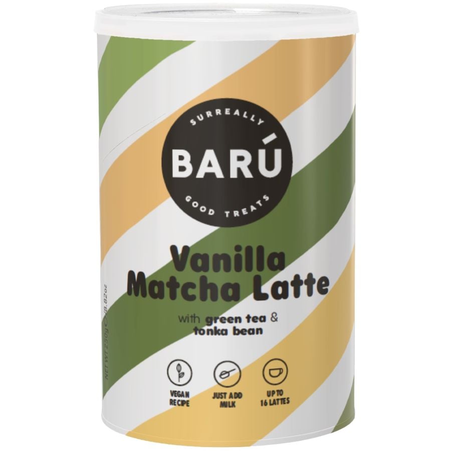 Barú Vanilla Matcha Latte Powder 250 g