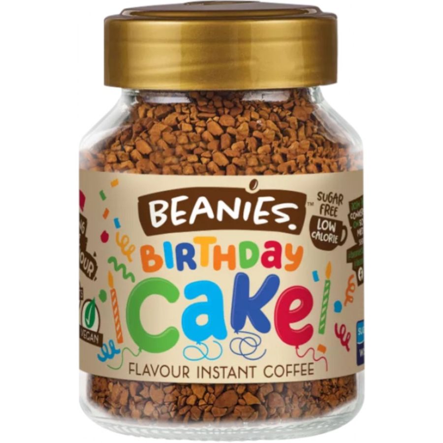 Beanies Birthday Cake café instantané aromatisé 50 g