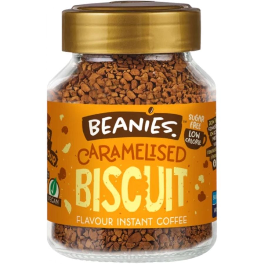 Beanies Caramelised Biscuit café instantané aromatisé 50 g