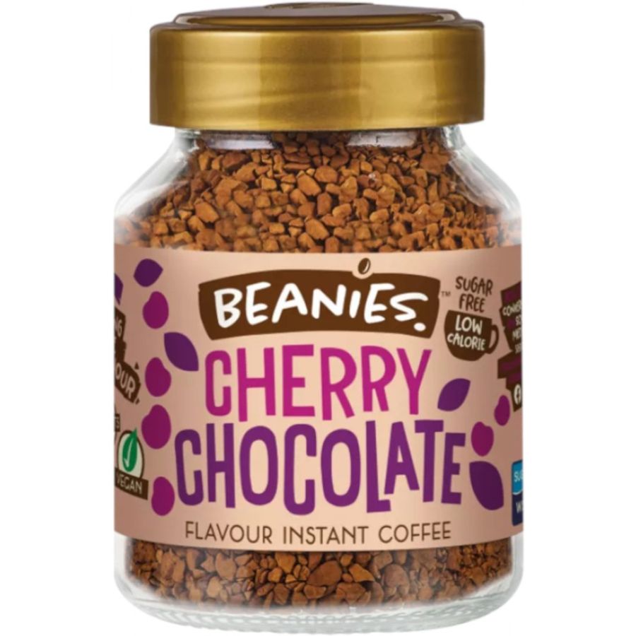 Beanies Cherry Chocolate café instantáneo saborizado 50 g