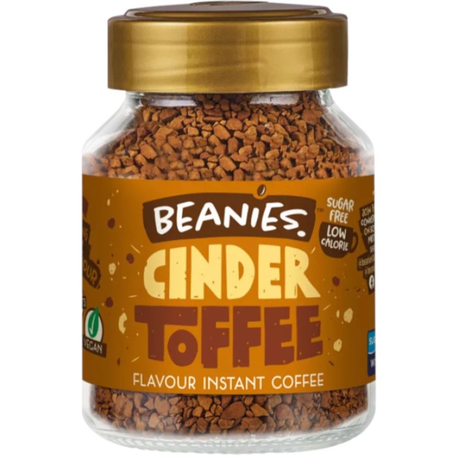 Beanies Cinder Toffee Flavoured Instant Coffee 50 g