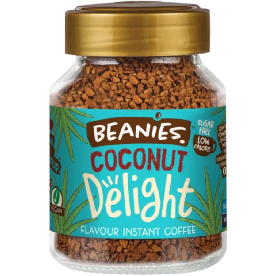 Beanies Coconut Delight café instantané aromatisé 50 g