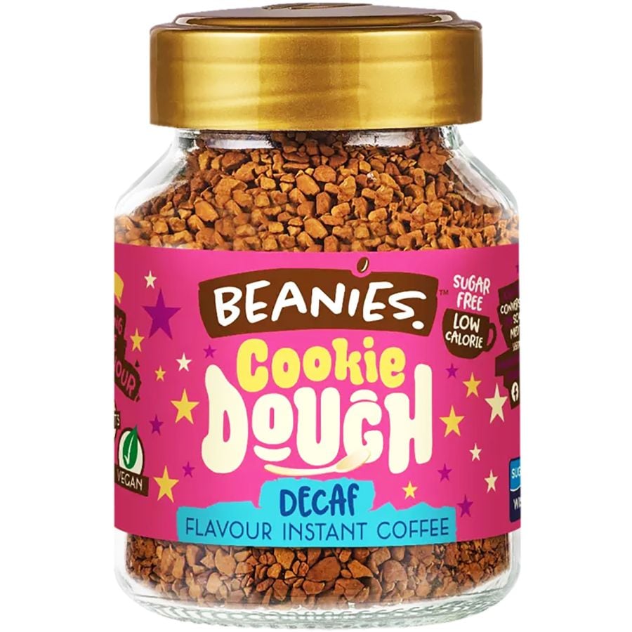 Beanies Decaf Cookie Dough café instantané décaféiné aromatisé 50 g