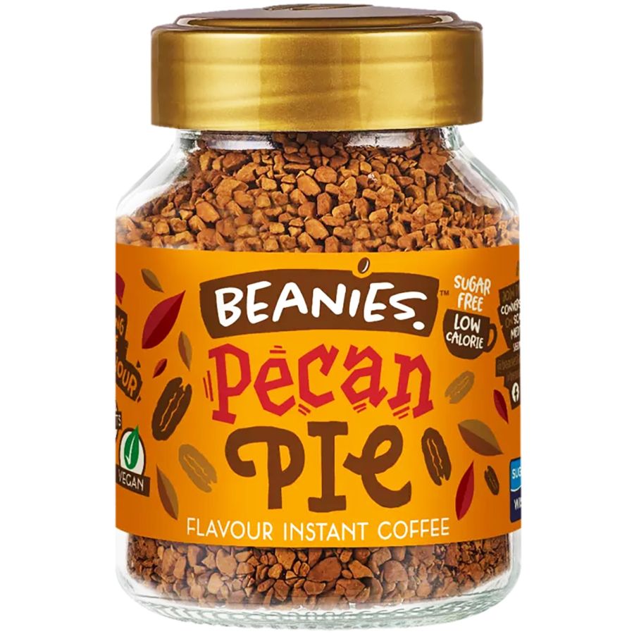 Beanies Pecan Pie café instantané aromatisé 50 g