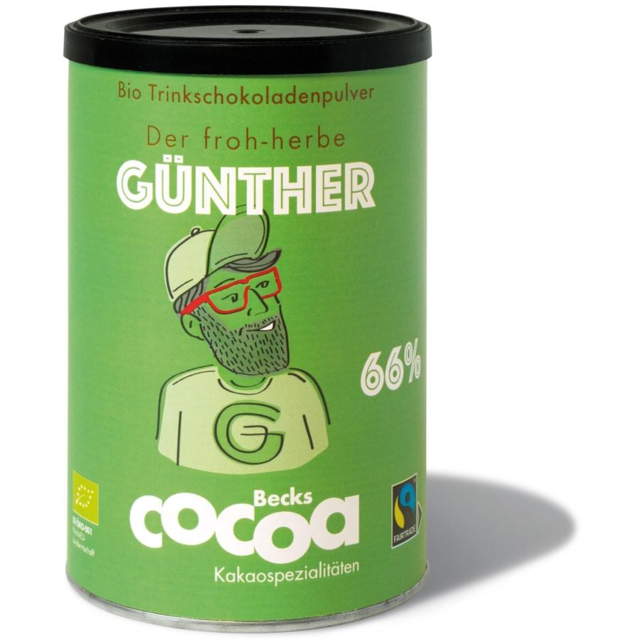 Becks Günther 66 % Organic Cocoa 300 g