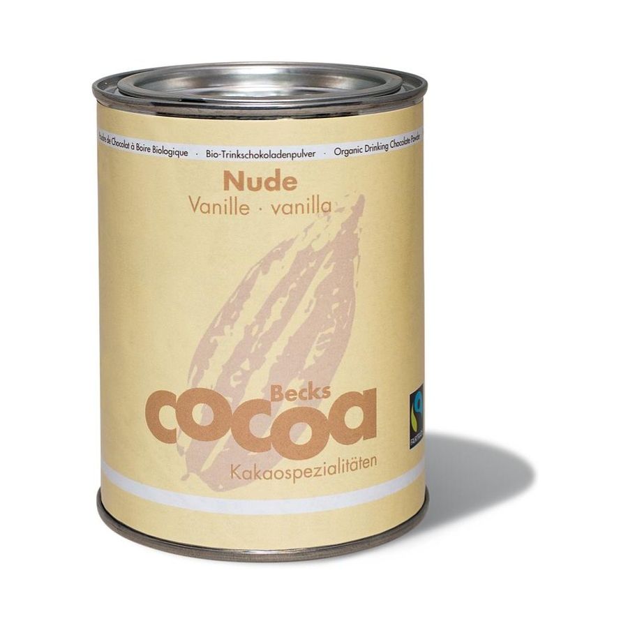 Becks Nude Poudre de Chocolat à Boire à la Vanille Bio 250 g