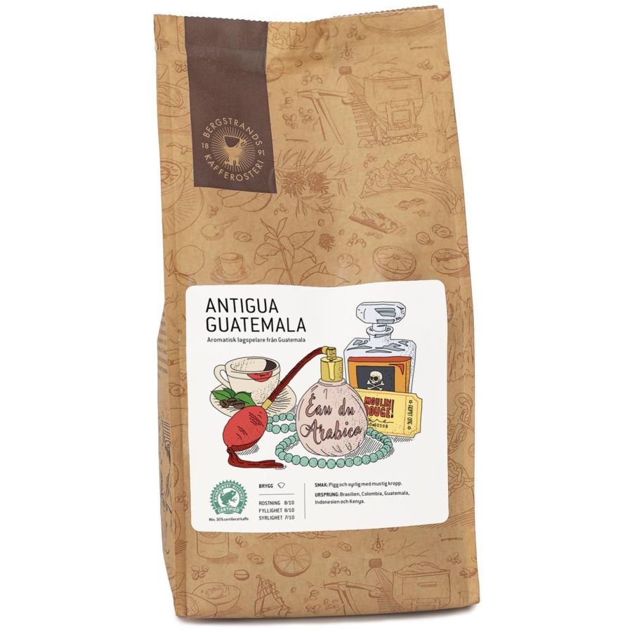 Bergstrands Antigua Guatemala 1 kg de grains de café