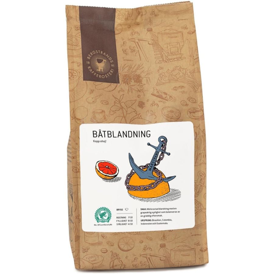 Bergstrands Båtblandning 250 g Ground Coffee