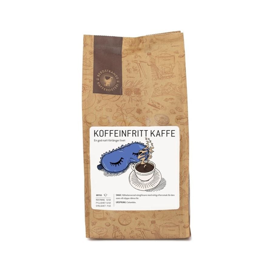 Bergstrands Koffeinfritt Decaf Coffee 250 g Ground