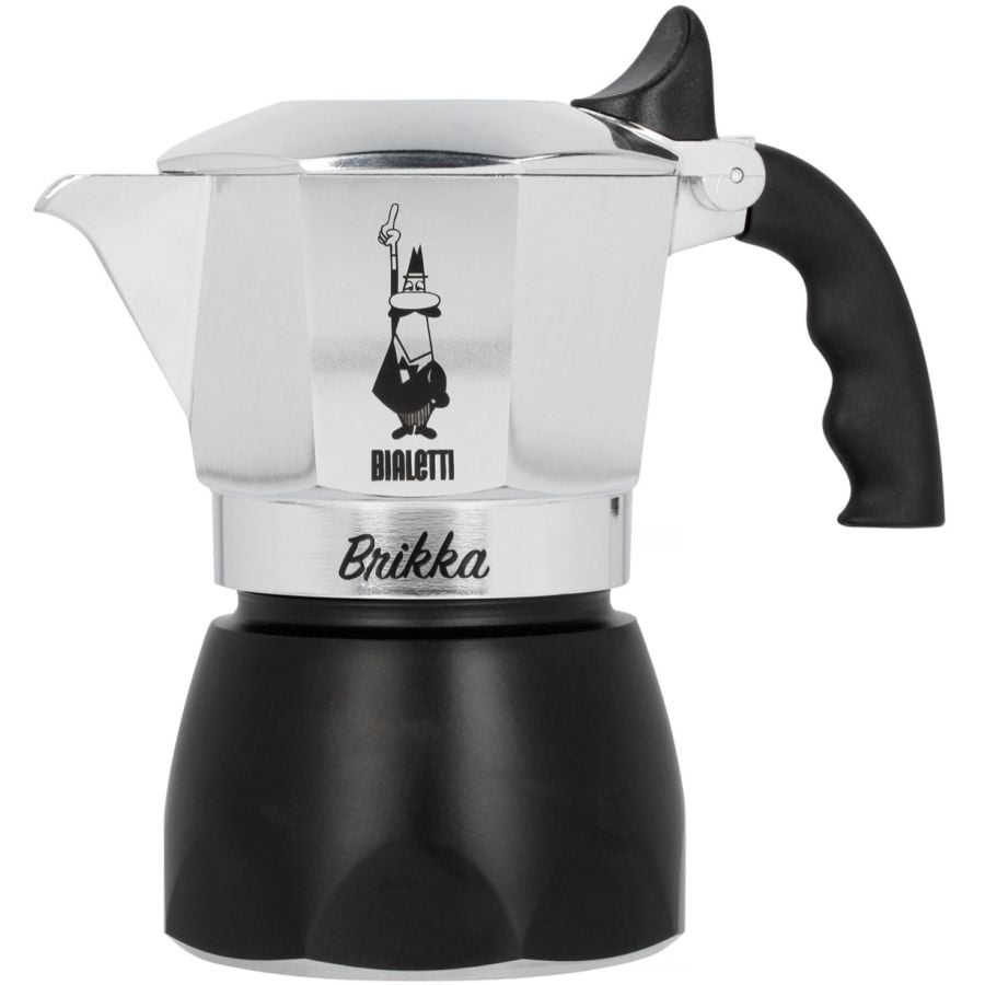Bialetti Brikka Restyling Stovetop Espresso Coffee Maker, 2 Cups