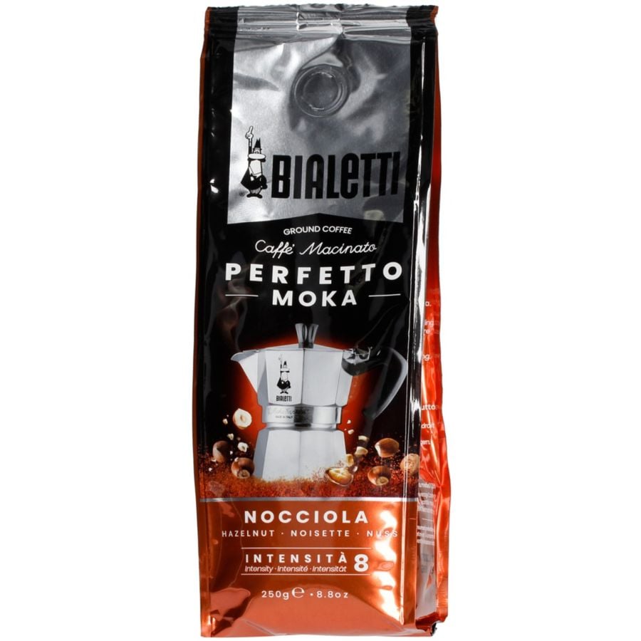 Bialetti Perfetto Moka Nocciola Ground Coffee 250 g