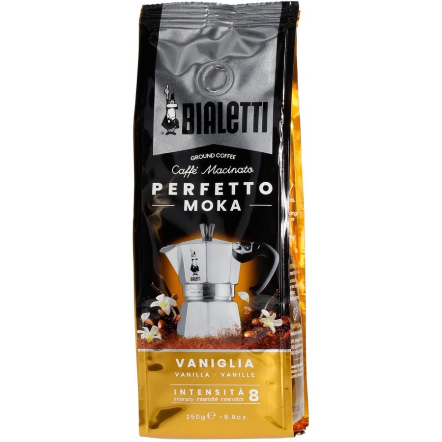 Bialetti Perfetto Moka Vaniglia Ground Coffee 250 g