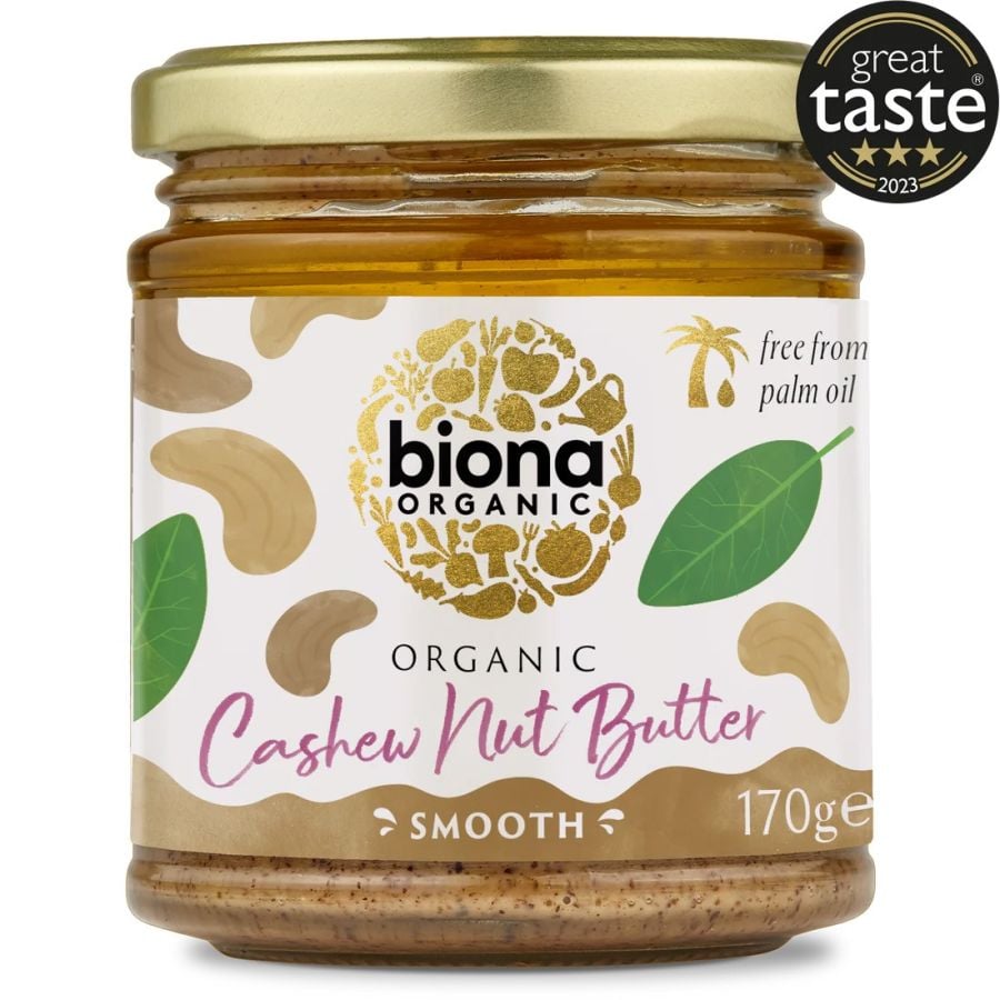 Biona Cashew Nut Butter Smooth 170 g