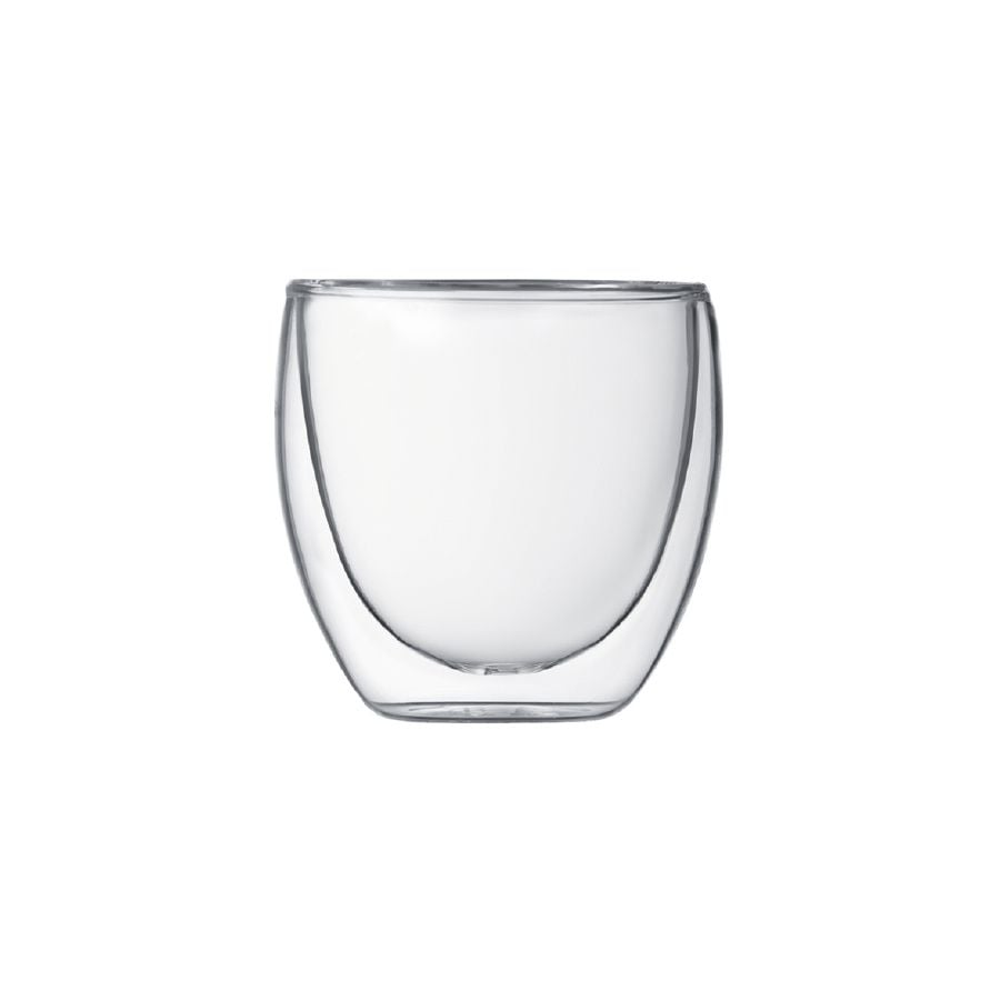 Bodum Pavina Double Wall Glass 80 ml, 2 pcs