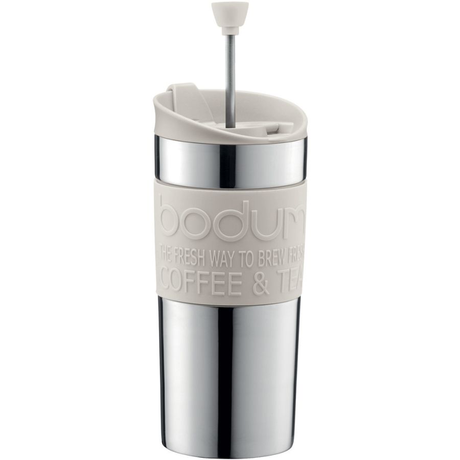 Bodum Travel Press Tasse isotherme 350 ml, Blanc