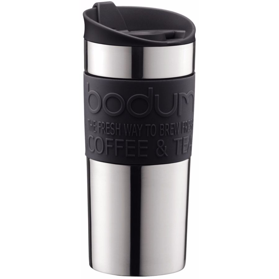 Bodum Mug de Voyage Isotherme 350 ml, Noir