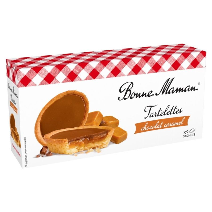 Bonne Maman Tartaleta de Chocolate Caramelo 135 g