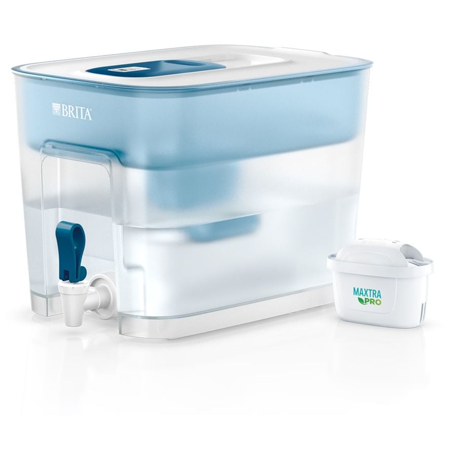 Brita Flow dispensador de agua filtrada con grifo 8,2 l, azul