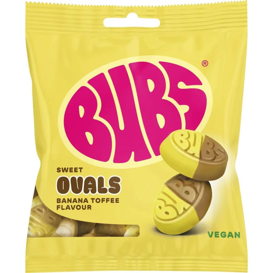 BUBS Banana Toffee Mini Ovals 155 g