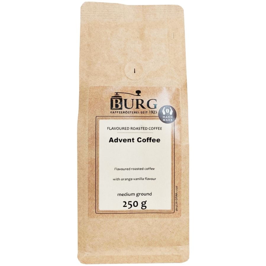 Burg Flavoured Coffee, Advent Coffee 250 g Ground