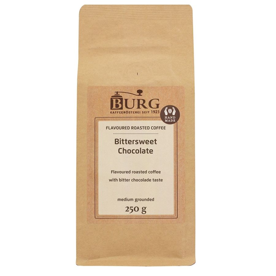 Burg Bittersweet Chocolate Flavoured Coffee, 250 g Ground