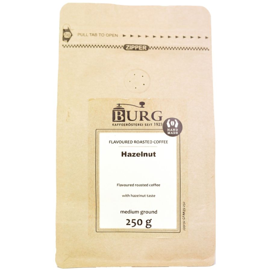 Burg Café aromatisé, noisette 250 g moulu