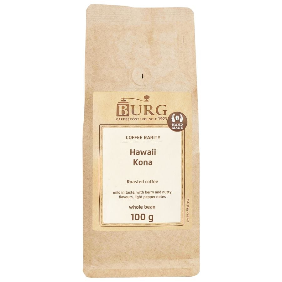 Burg Hawaii Kona 100 g grains de café