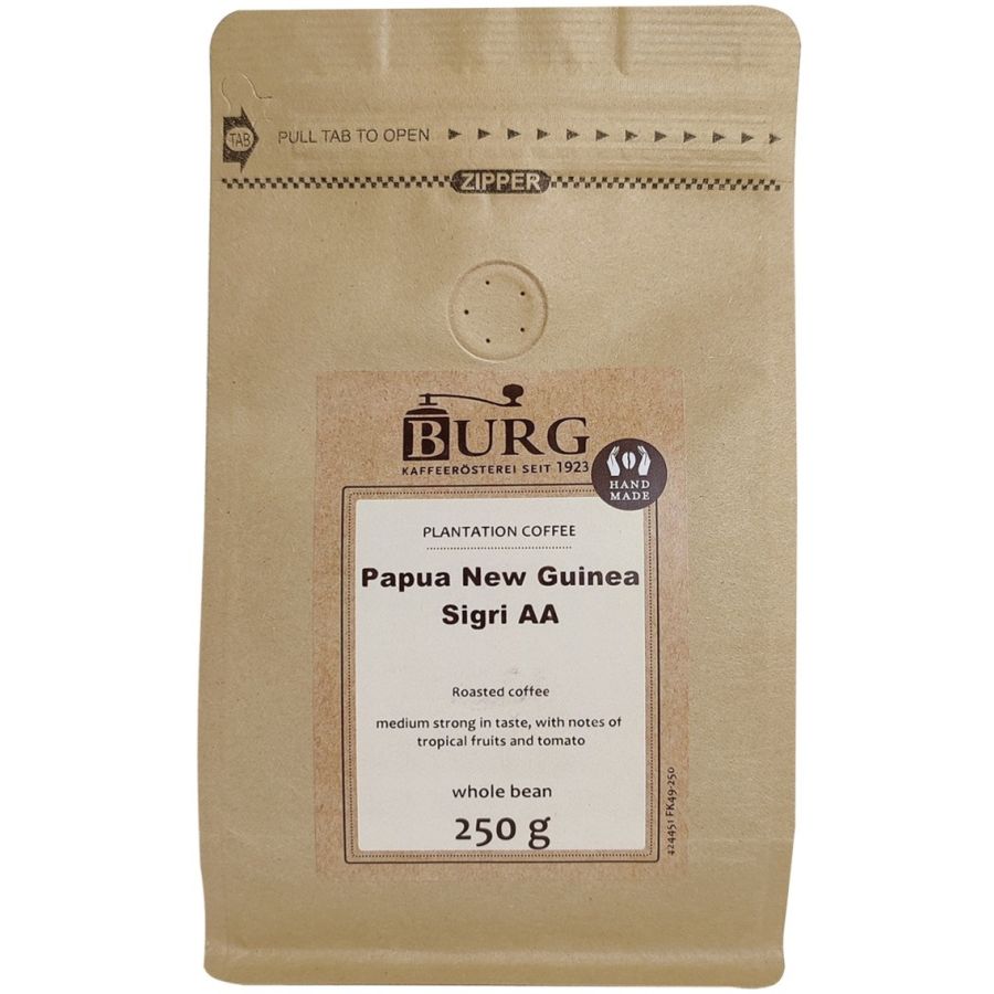 Burg Papua Nouvelle-Guinée Sigri 250 g grains de café