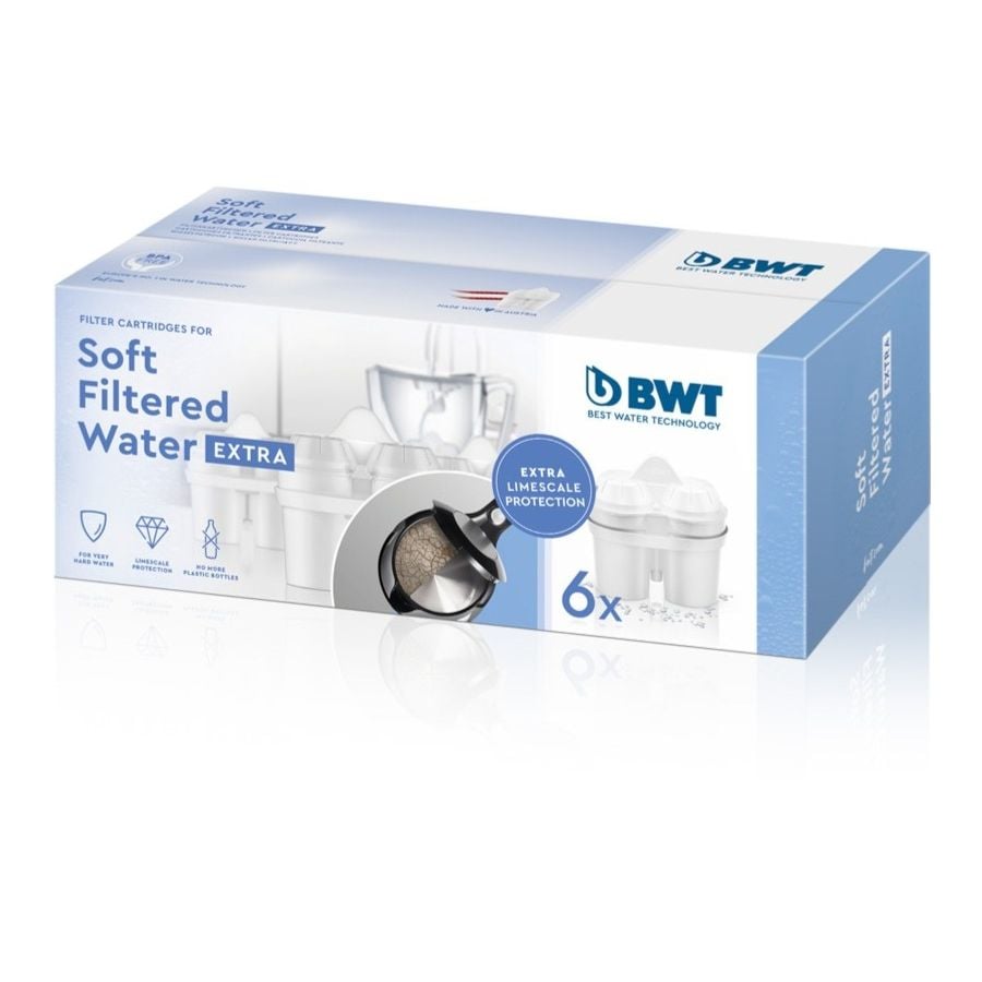 BWT Soft Filtered Water EXTRA cartuchos de filtro, 6 uds.