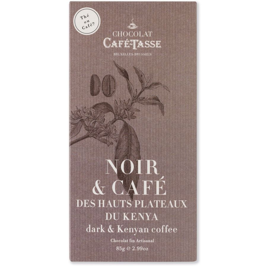 Café-Tasse Dark Chocolate & Kenyan Coffee 85 g