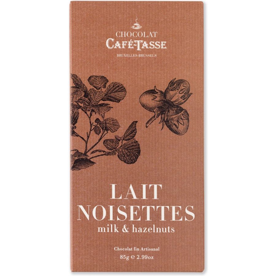 Café-Tasse Milk Chocolate & Hazelnuts 85 g