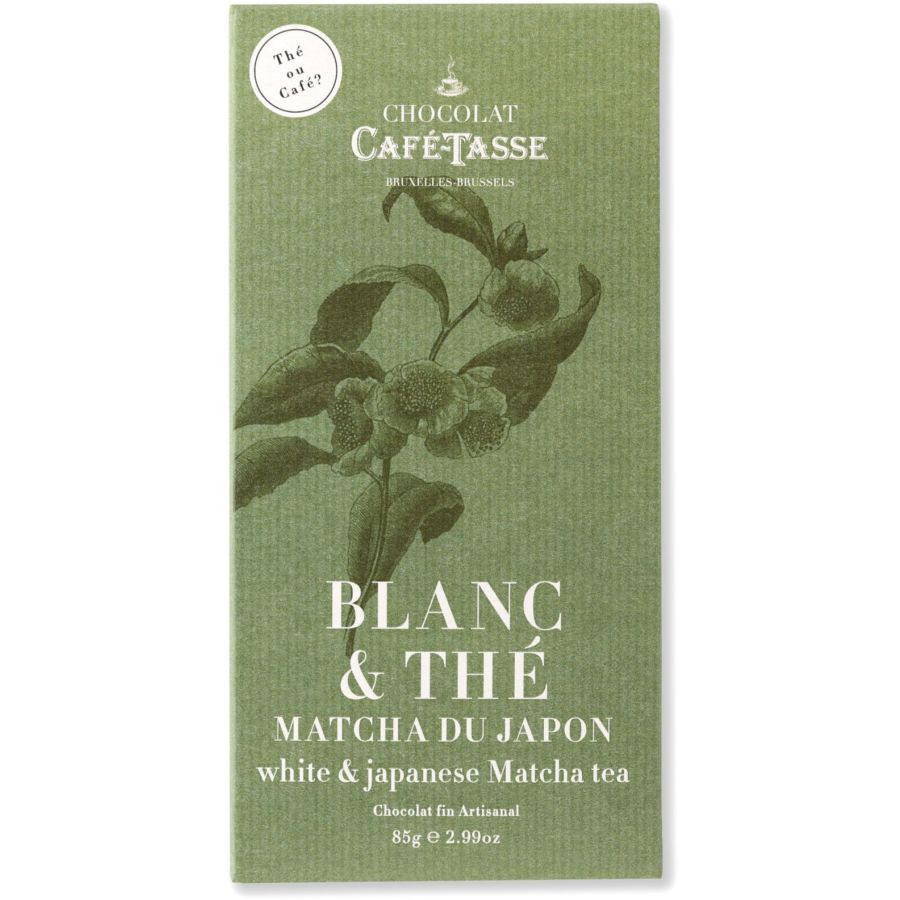 Café-Tasse White Chocolate & Japanese Matcha 85 g