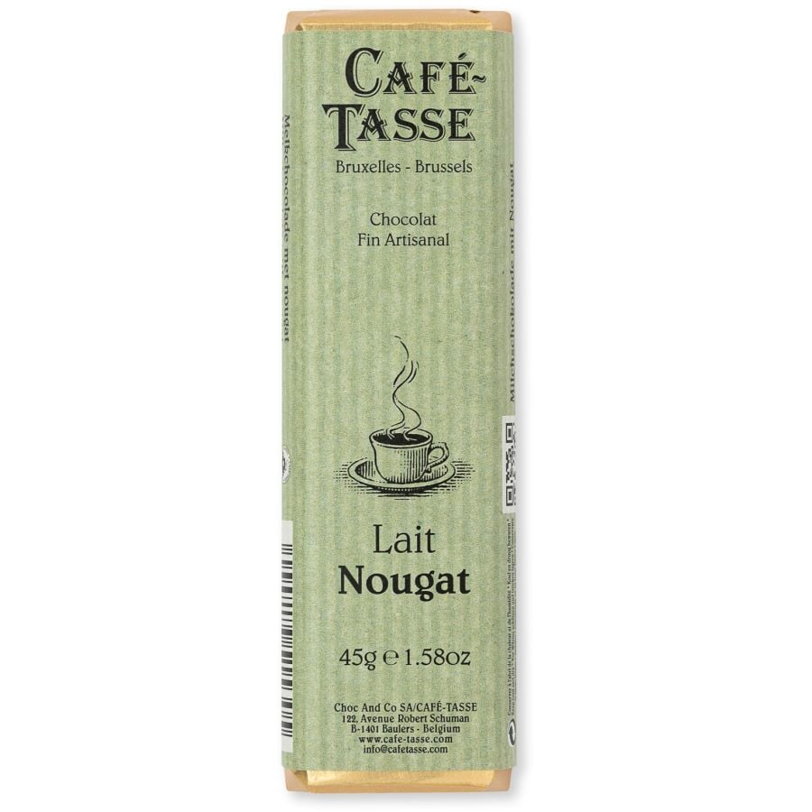 Café-Tasse Milk Chocolate & Nougat 45 g