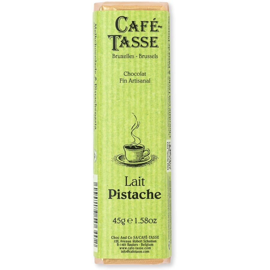 Café-Tasse Milk Chocolate & Pistachio 45 g