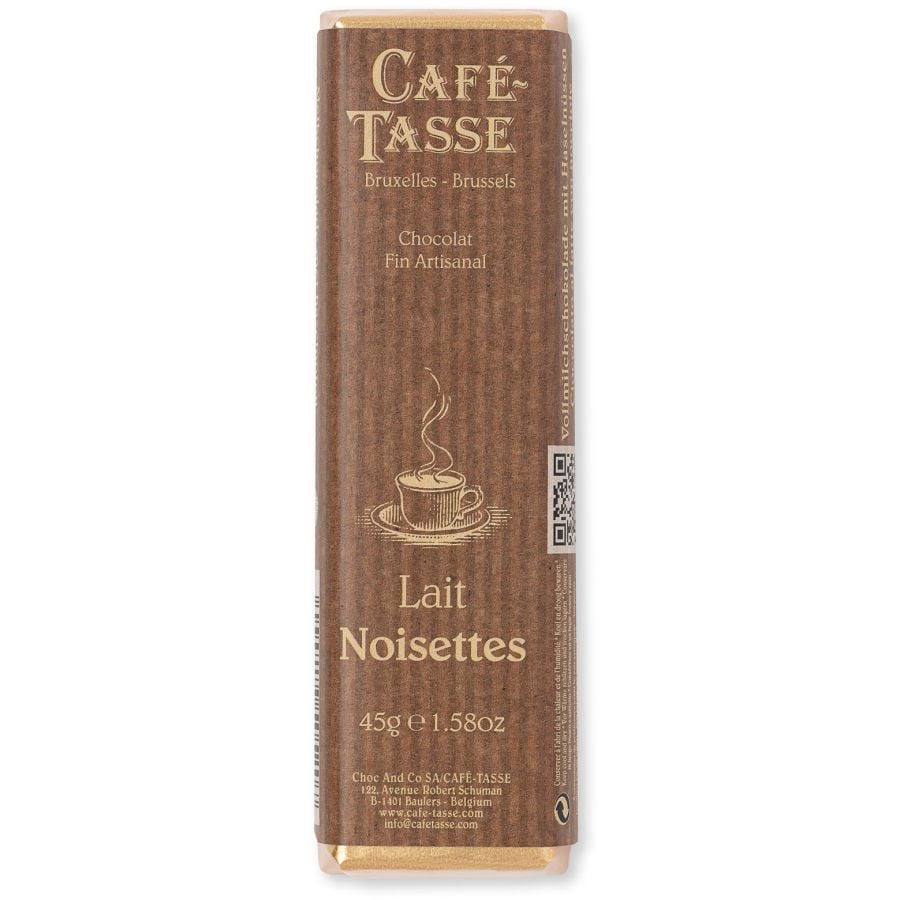 Café-Tasse Milk Chocolate & Hazelnuts 45 g