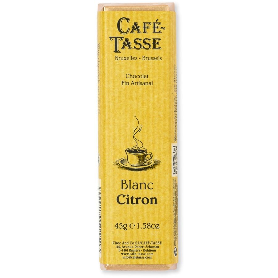 Café-Tasse White Chocolate & Lemon 45 g