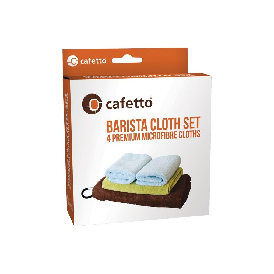 Cafetto Ensemble de Chiffons Barista 4 Chiffons