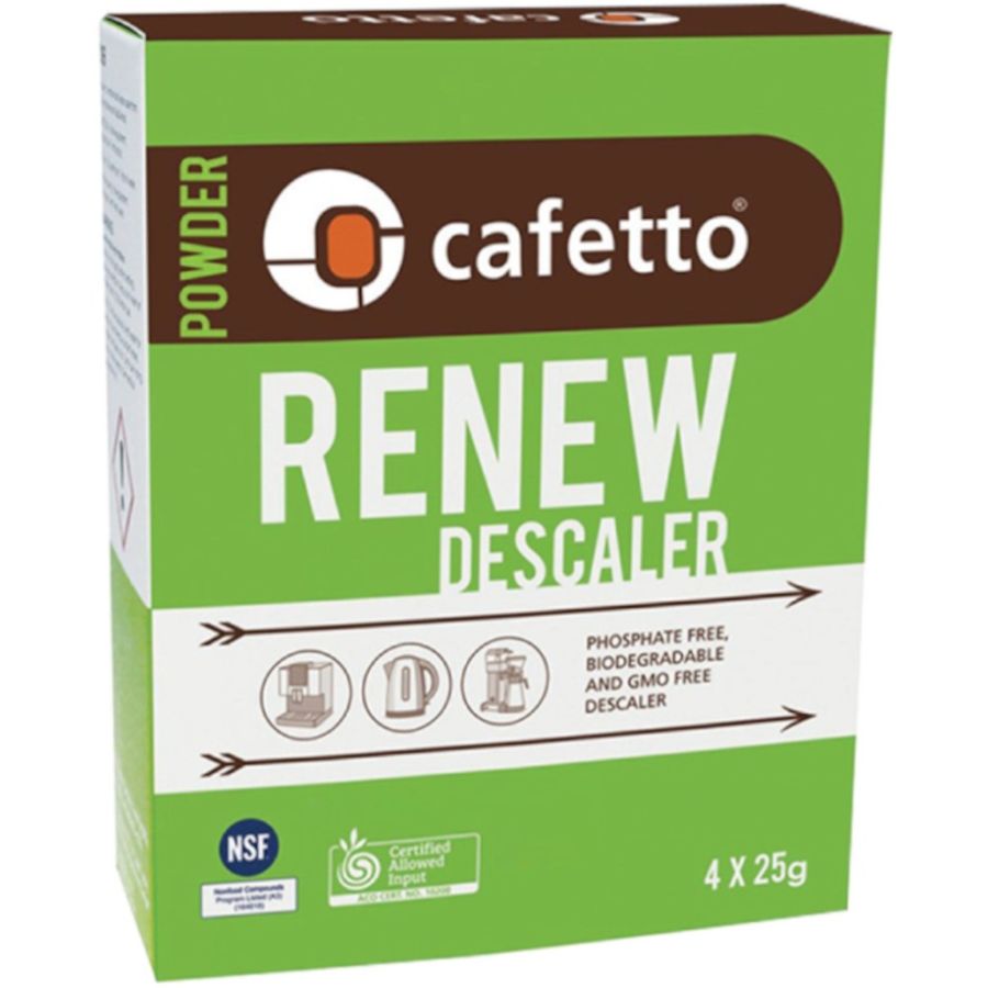 Cafetto Renew Descaling Powder 4 x 25 g