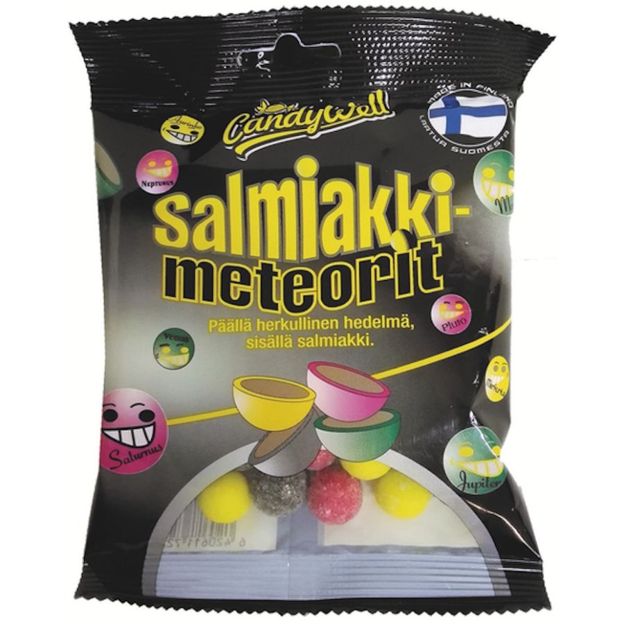 CandyWell Salmiac Meteors 130 g