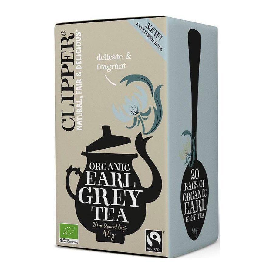 Clipper Organic Earl Grey Tea 20 bolsas de té