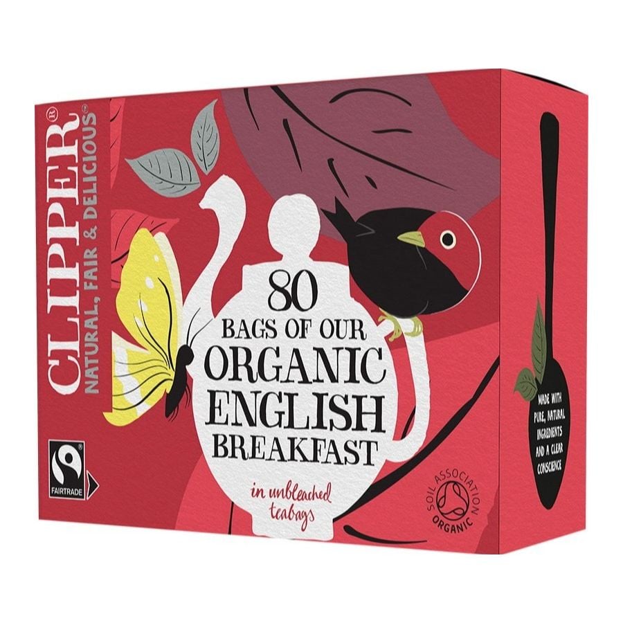 Clipper Organic English Breakfast Tea 80 theezakjes