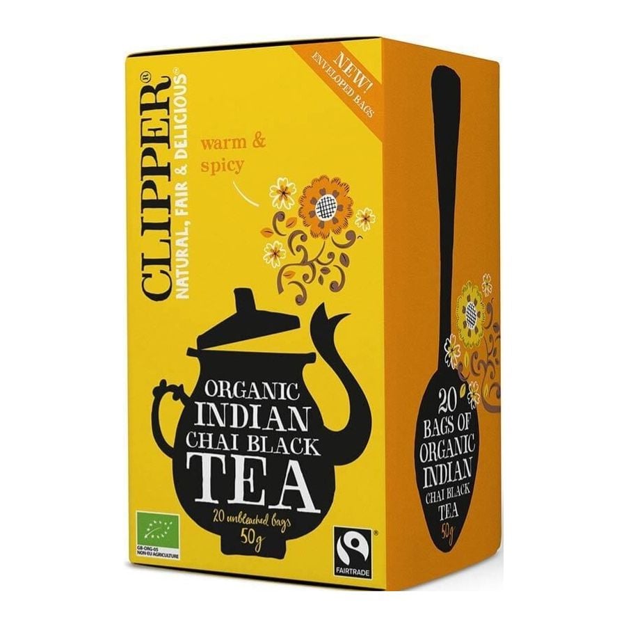 Clipper Organic Indian Chai Black Tea 20 sachets